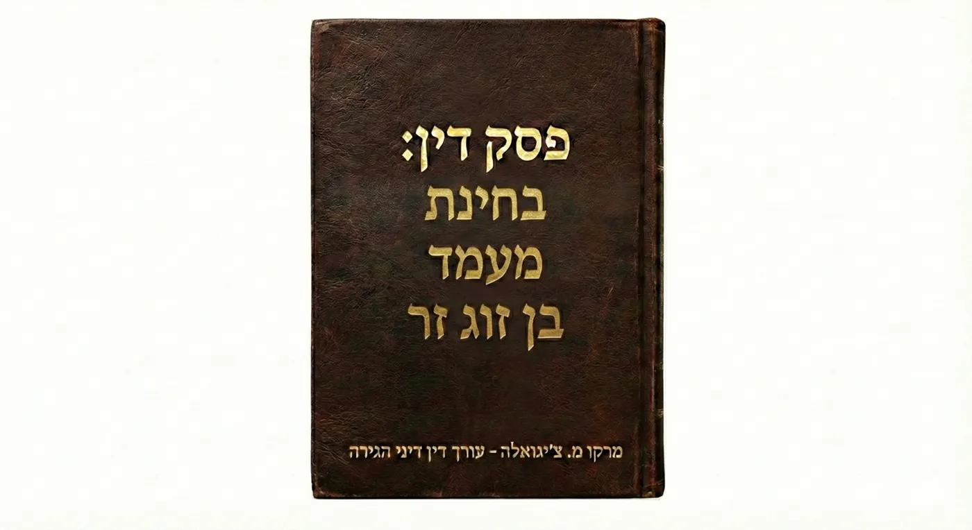 בחינת מעמד בן זוג זר