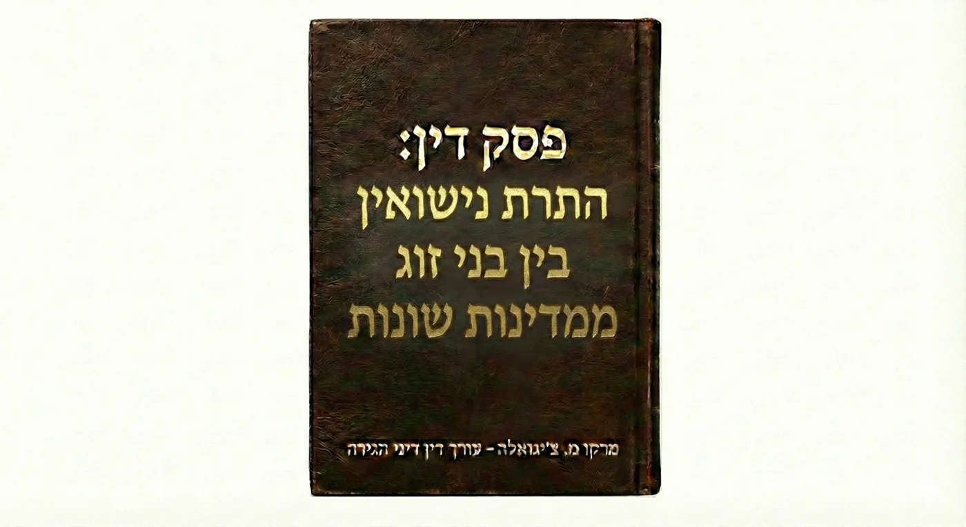 התרת נישואין בין בני זוג ממדינות שונות